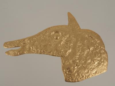 Georges BRAQUE : Le cheval, Gravure réhaussée à l’or 2