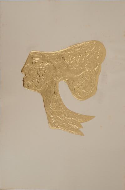 Georges BRAQUE: Atalante, Engraving enhanced with gold 2