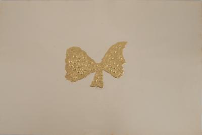 Georges BRAQUE : Antigone de profil, Gravure réhaussée à l’or 2