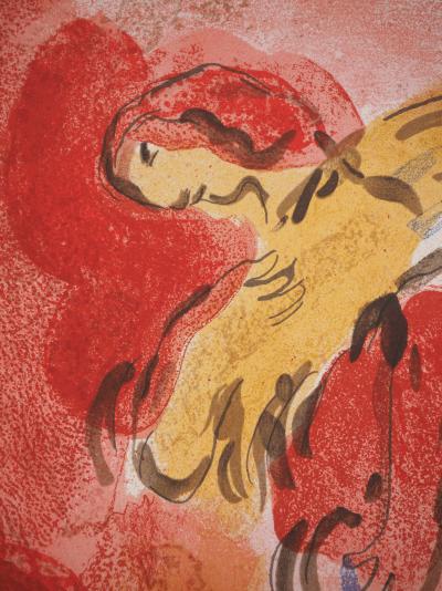 Marc CHAGALL : La Bible, La glanneuse, Lithographie originale 2