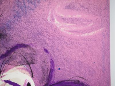 Marc CHAGALL : La Bible, Moises et les dix commandements, Lithographie originale 2