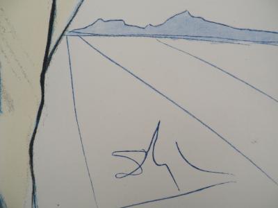 Salvador Dali : Casanova, Femme piquante, Fantasmes et tentations, Gravure originale signée 2
