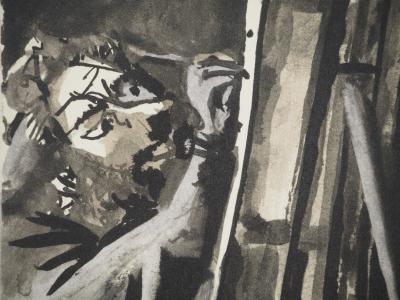 Pablo PICASSO : La muse de l'artiste, Lithographie 2