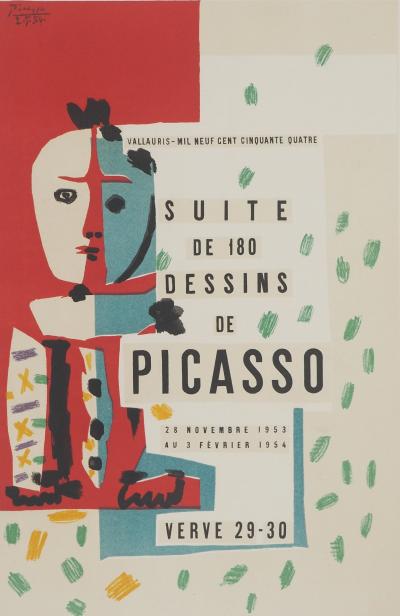 Pablo PICASSO : Clown pour Verve, Lithographie 2