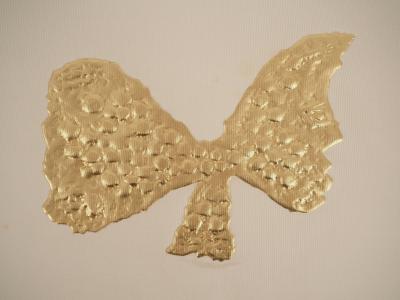 Georges BRAQUE : Antigone de profil, Gravure réhaussée à l’or 2