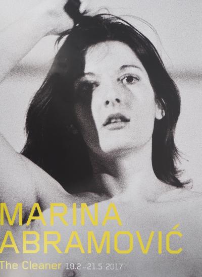 Marina ABRAMOVIC : Art must be beautiful, Affiche originale d'époque 2