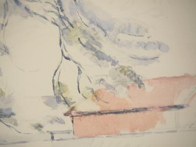 Paul CEZANNE: Garden, Lithograph and stencil 2