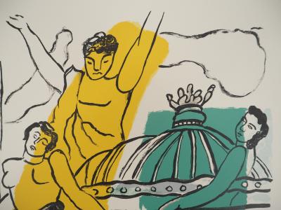 Fernand LEGER : La Ville, L’Opéra Garnier, Lithographie originale signée 2