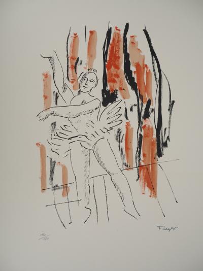 Fernand LEGER : La Ville, La danseuse de l’opéra, Lithographie originale signée 2