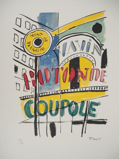 Fernand LEGER : La Ville, Paris près de Montparnasse, Lithographie originale signée 2