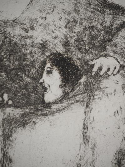 Marc CHAGALL : Le manteau de Noé, Gravure originale 2