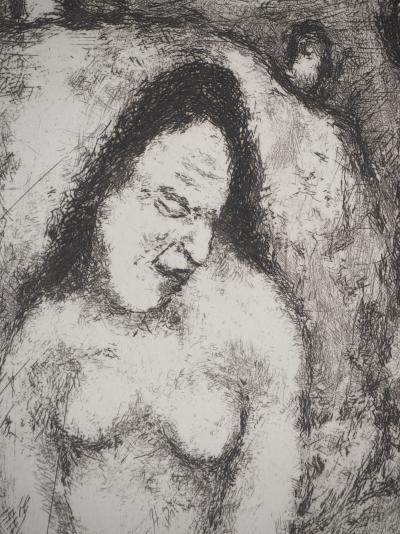 Marc CHAGALL : La circoncision, Gravure originale signée 2