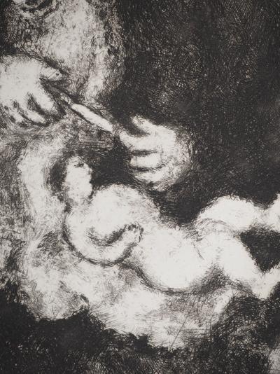 Marc CHAGALL : La circoncision, Gravure originale signée 2