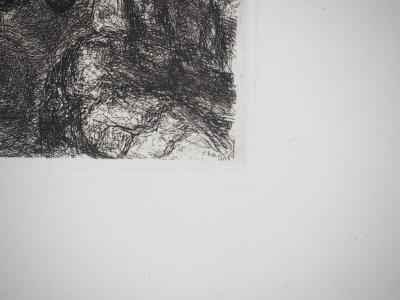 Marc CHAGALL : Joseph reconnu par ses frères, Gravure originale signée 2