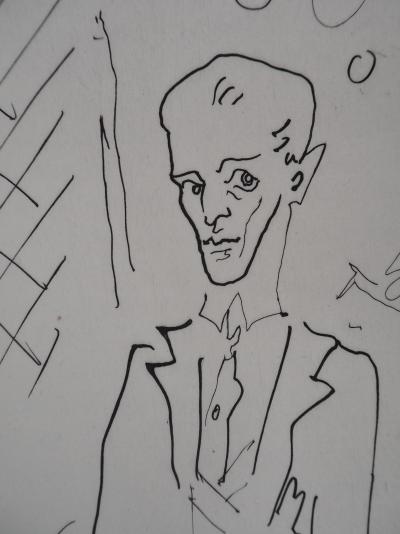 Jean COCTEAU : Le bal du comte d'Orgel, Le croupier, Gravure originale 2