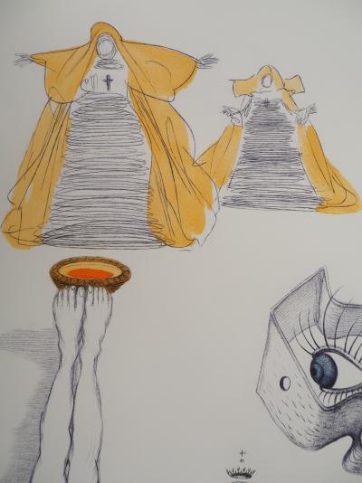 Salvador Dali : Casanova, Imaginaire et conscience, Gravure originale signée 2