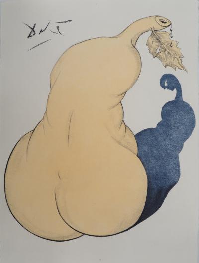 Salvador Dali : Casanova, Une poire pour la soif, Gravure originale signée 2