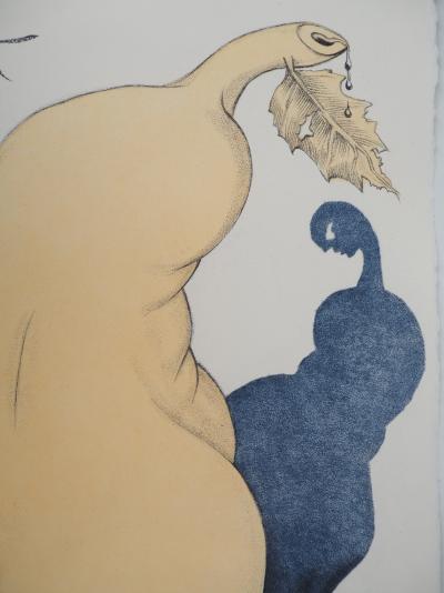 Salvador Dali : Casanova, Une poire pour la soif, Gravure originale signée 2