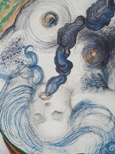 Salvador Dali : Casanova, Nu et huitres aphrodisiaques, Gravure originale signée 2