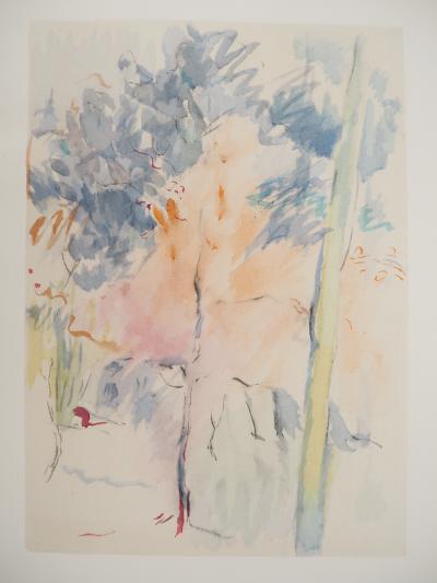 Berthe MORISOT : Impression de printemps, Lithographie 2