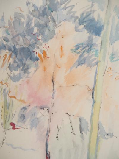 Berthe MORISOT : Impression de printemps, Lithographie 2