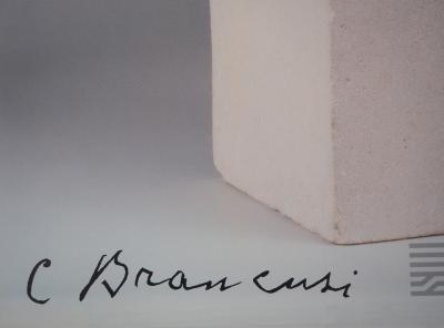 Constantin BRANCUSI : Muse endormie - Affiche originale d’époque 2