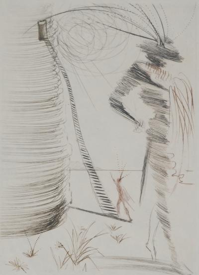 Salvador DALI : Roméo et Juliette, Gravure originale signée 2