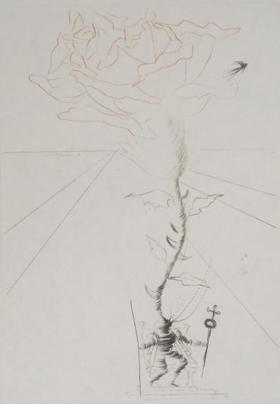 Salvador DALI : Henry III - Gravure originale signée 2