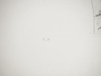 Salvador DALI : Henry III - Gravure originale signée 2