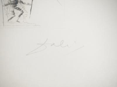 Salvador DALI : Henry III - Gravure originale signée 2