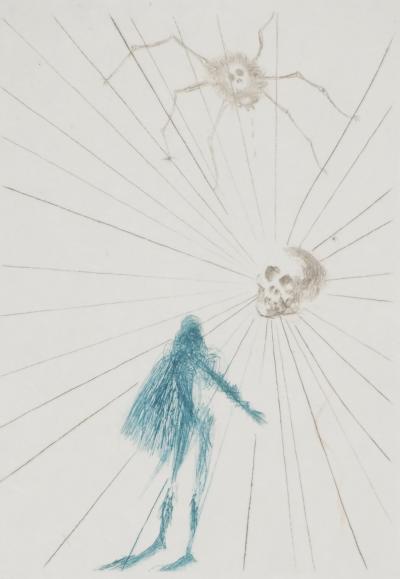 Salvador DALI : Hamlet - Gravure originale signée 2