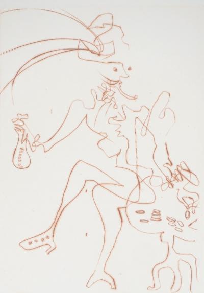 Salvador DALI : Marchand de Venise, Gravure originale signée 2