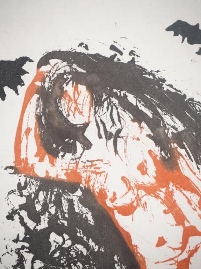 Salvador DALI : La paresse, Gravure originale signée 2