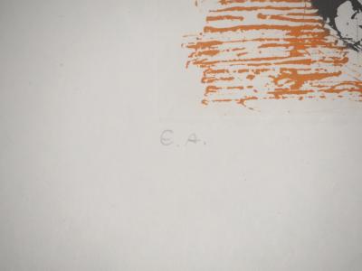 Salvador DALI : La paresse, Gravure originale signée 2