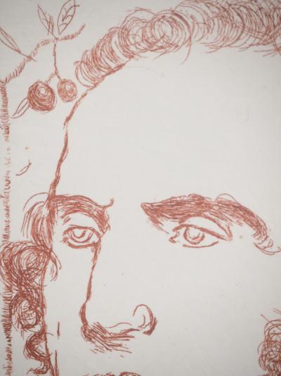 Salvador DALI : George Washington - Gravure originale signée 2