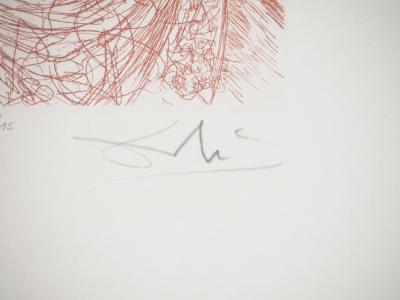 Salvador DALI : George Washington - Gravure originale signée 2