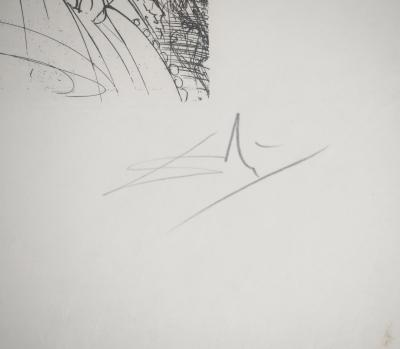 Salvador DALI : El Greco - Gravure originale signée 2