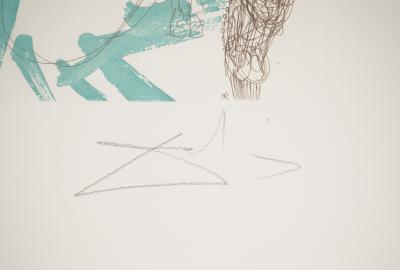 Salvador DALI : Le Manège - Gravure originale signée 2