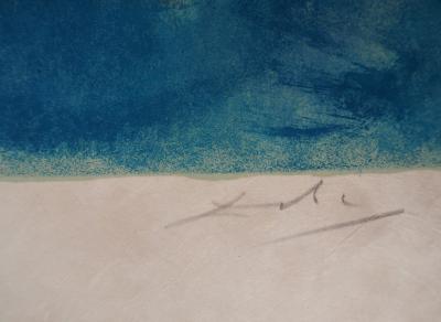 Salvador Dali : Zodiaque, le Cancer - Lithographie originale signée 2