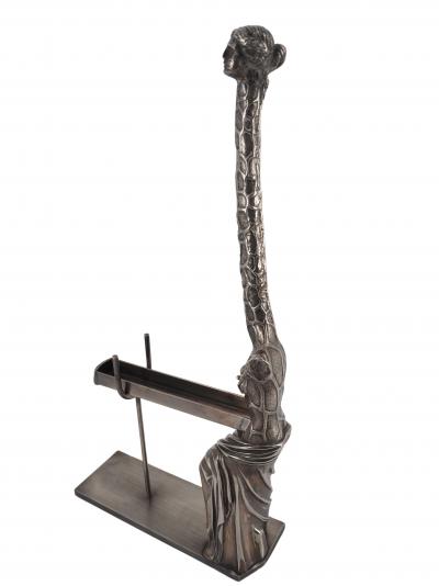 Salvador Dali : Vénus à la girafe aux tiroirs - Sculpture originale signée 2
