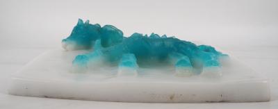 Salvador Dali : Pégase - Sculpture originale en pate de verre DAUM, signée 2