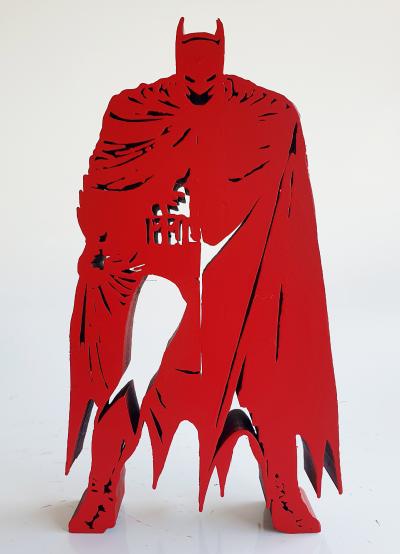 SpyDDy - Batman no robin  , 2024 - Sculpture pop street art 2