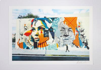 Shepard FAIREY (Obey) - American Dreamers, 2020 - sérigraphie signée et numérotée à la main 2