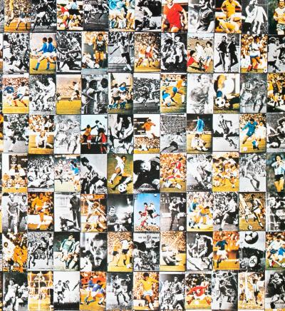 Gudmundur ERRO : Copa del Mundo de futbol 1982 - Lithographie originale 2