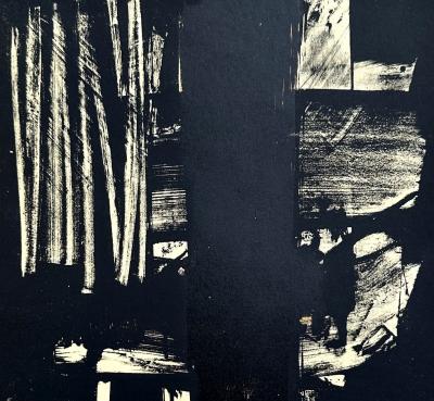 Pierre SOULAGES (1919-2022) - Lithographie n°9, 1959 - Lithographie originale 2