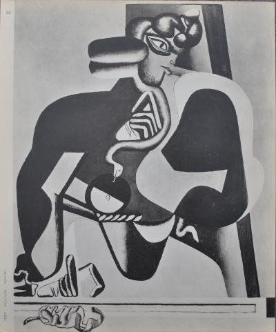 LE CORBUSIER: Ägypten, Kleopatra und die Schlange, signierter Heliogravüre, 1938 2