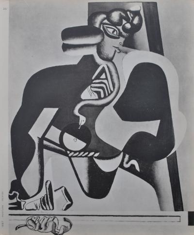 LE CORBUSIER: Ägypten, Kleopatra und die Schlange, signierter Heliogravüre, 1938 2