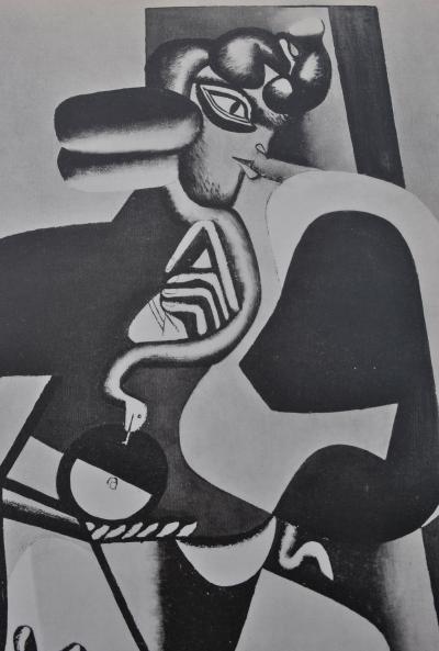 LE CORBUSIER: Ägypten, Kleopatra und die Schlange, signierter Heliogravüre, 1938 2