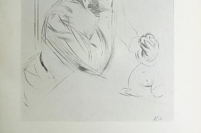 Paul César HELLEU : Eve, Héliogravure signée 2