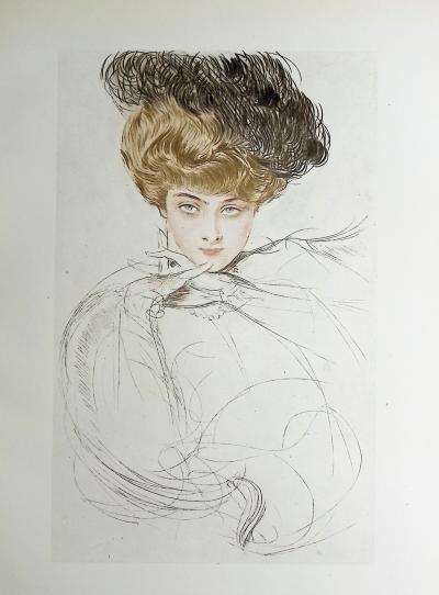 Paul César HELLEU : Madame Letellier, Héliogravure 2